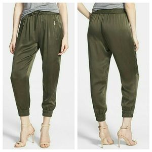 Paige Silk Jogger Pants
